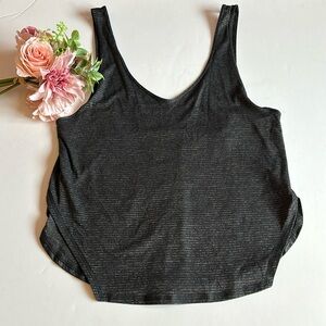 Seek The Heat Tank Top Gray Lululemon Seek the heat tank top Heathered Gray